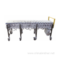 Stainless Automatic Motorized Telescopic Roller Conveyor